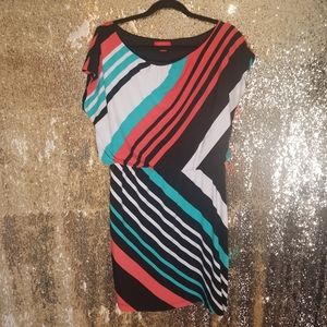 SANGRIA   Muti Stripe Dress